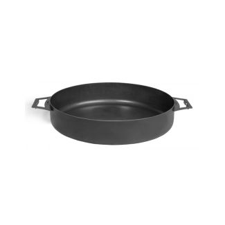 50cm Natural Steel Pan with 2 Handles